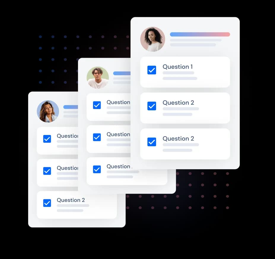Build the interview plan product illustration